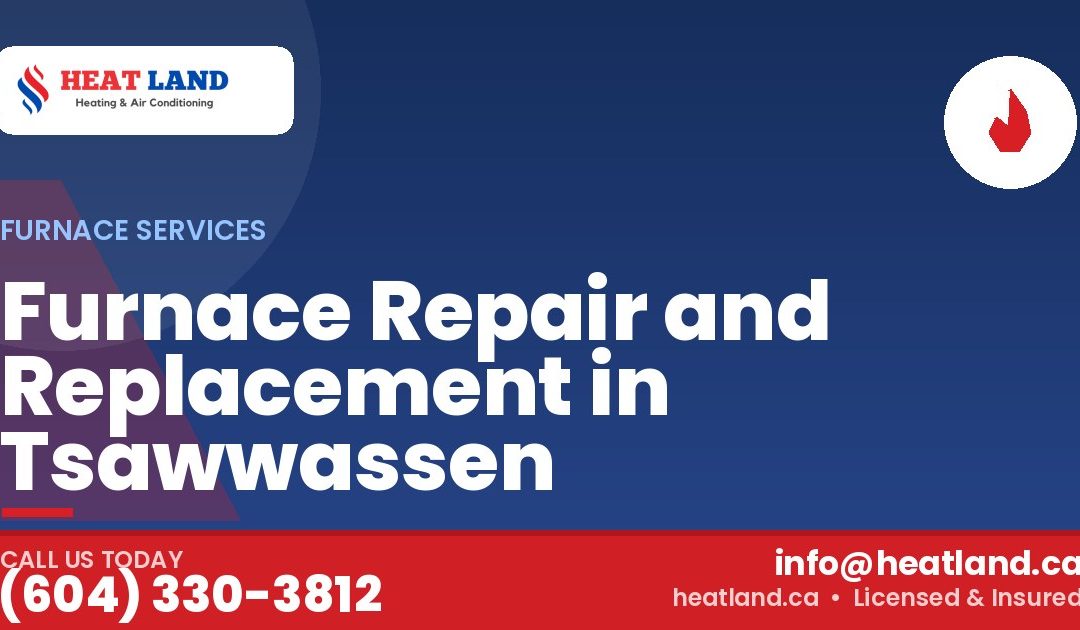 Furnace Repair and Replacement in Tsawwassen — HeatLand Heating & Cooling, licensed HVAC in Greater Vancouver. Call (604) 330-3812.